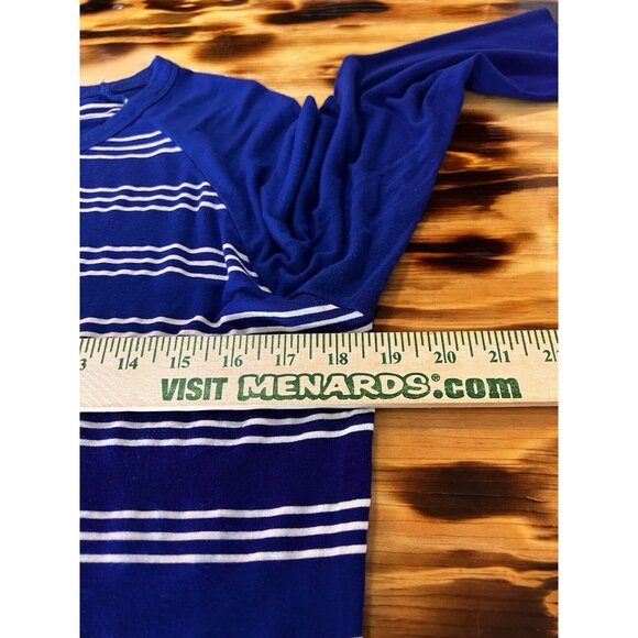 Lularoe Women's Colorful Striped Short Sleeve Pullover T-Shirt Size Small Casual - Picture 5 of 10